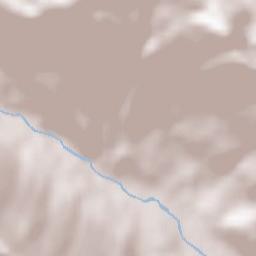 Tione degli Abruzzi Terrain Map