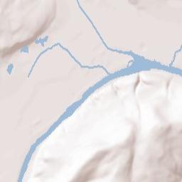 Painted Post Terrain Map