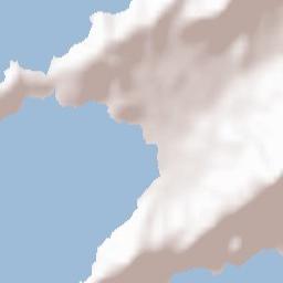 Cargèse Terrain Map