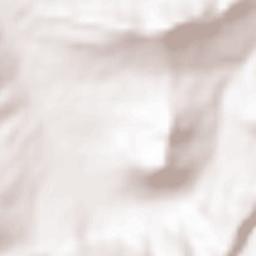 Kadzhi-Say Terrain Map