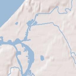 Benton Harbor Terrain Map