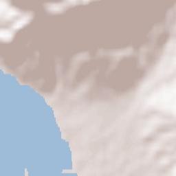 Šušanj Terrain Map