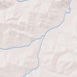 Benton County Terrain Map