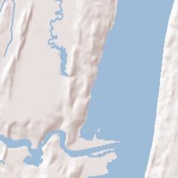 Saugerties Terrain Map