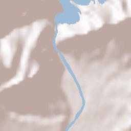 Oliana Terrain Map