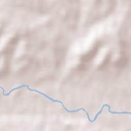 Santa Cecilia Terrain Map