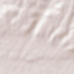 Santa Inés Terrain Map