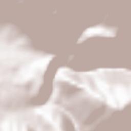 Pacentro Terrain Map