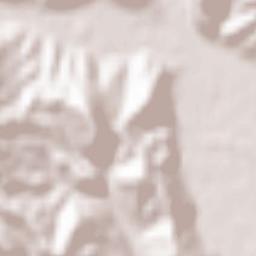 Puryŏng Terrain Map