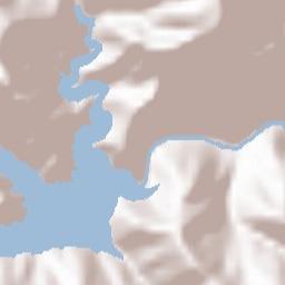 Susqueda Terrain Map