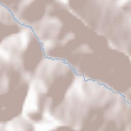 Castellafiume Terrain Map