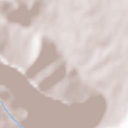 Capistrello Terrain Map