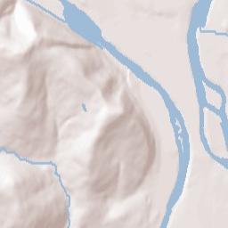 Athens Terrain Map