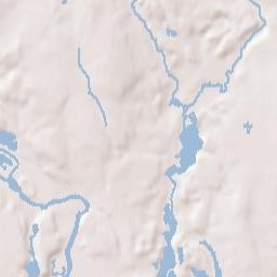 Valley Falls Terrain Map