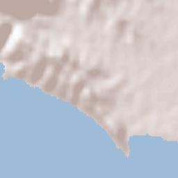 Ulcinj Terrain Map