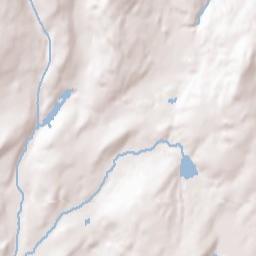 Ulster County Terrain Map