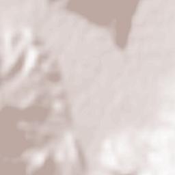 Pescocostanzo Terrain Map