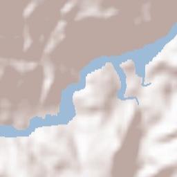 Ponte da Barca Terrain Map
