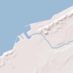 Michigan City Terrain Map
