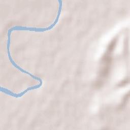 Santovenia de Pisuerga Terrain Map