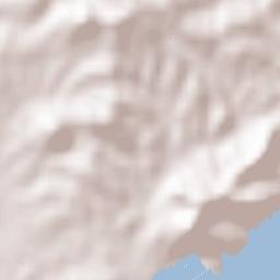 Blanes Terrain Map