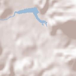 Posta Fibreno Terrain Map