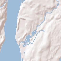 Crown Heights Terrain Map