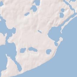Osterville Terrain Map