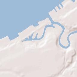 Cleveland Terrain Map