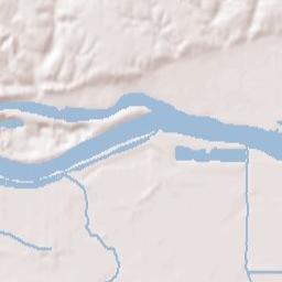 Rock Island County Terrain Map