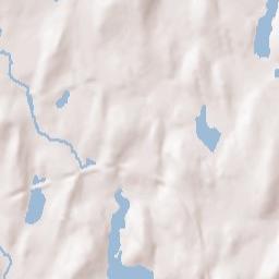 Beaver Dam Lake Terrain Map