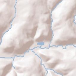 Elk County Terrain Map