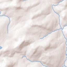 Harveys Lake Terrain Map