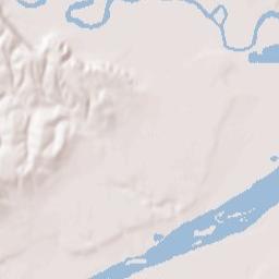 Fullerton Terrain Map