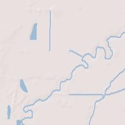 Wood County Terrain Map