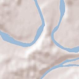 Cinco Olivas Terrain Map