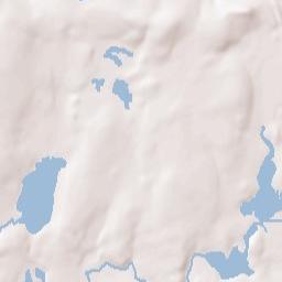 Big Bass Lake Terrain Map