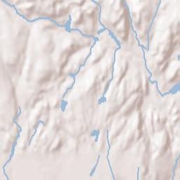 Georgetown Terrain Map