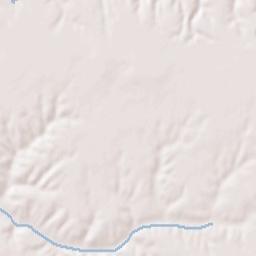 Mercer County Terrain Map