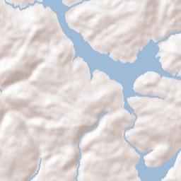 Treasure Lake Terrain Map