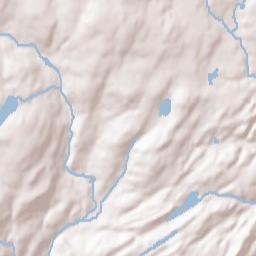Pocono Ranch Lands Terrain Map