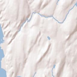 Ossining Terrain Map