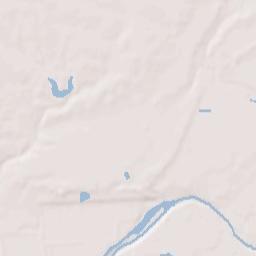 Allen County Terrain Map