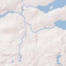 Pocono Pines Terrain Map