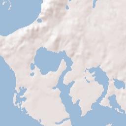 Shelter Island Terrain Map