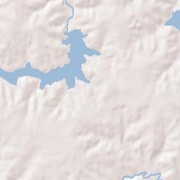 Clarke County Terrain Map