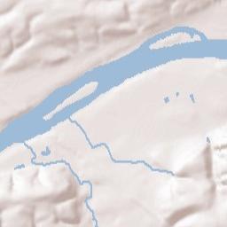 Mifflinville Terrain Map