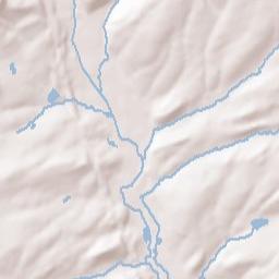 Tannersville Terrain Map