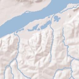 Louisville Terrain Map