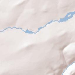 Indian Mountain Lake Terrain Map